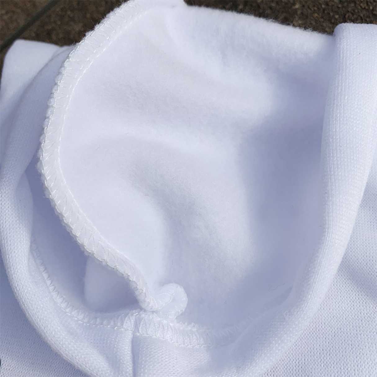Dog Gang white close up of fabric