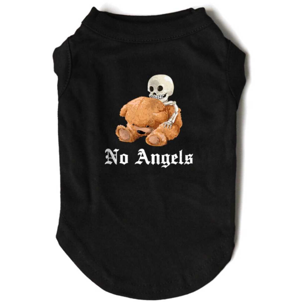 No Angels Black dog tshirt