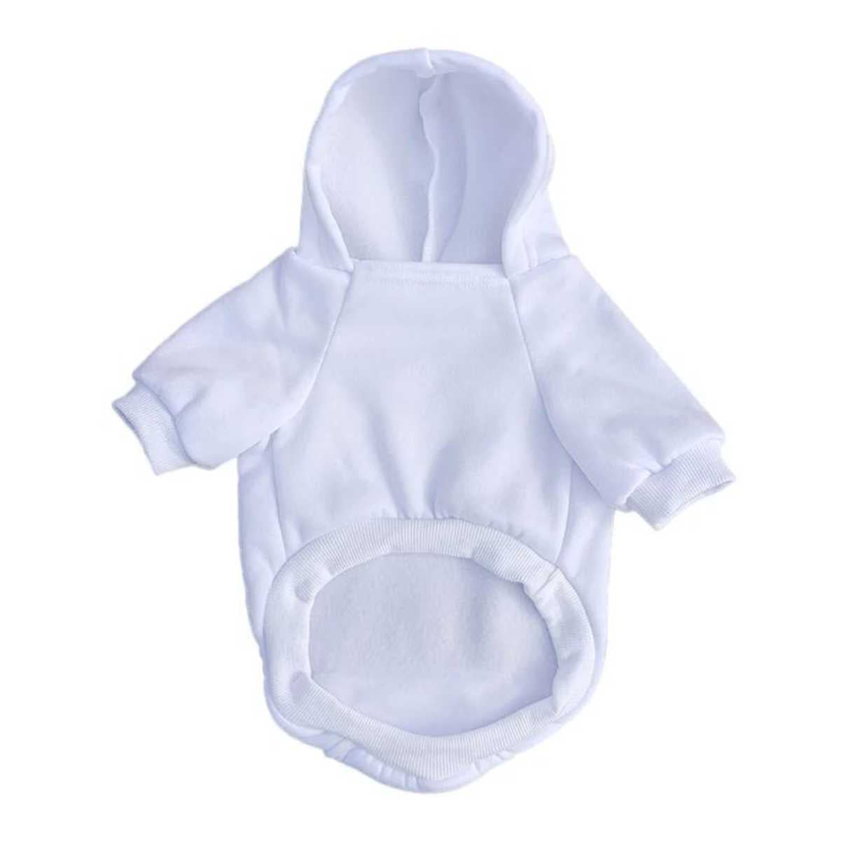 Pawlenciaga White Hoodie For Dogs